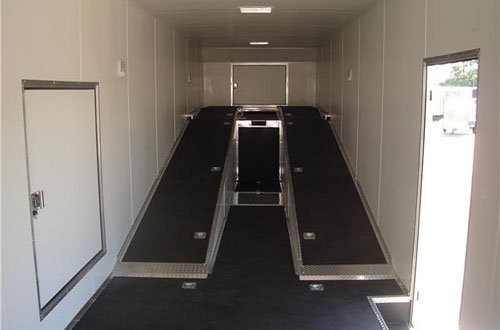 enclosed gold cart transport