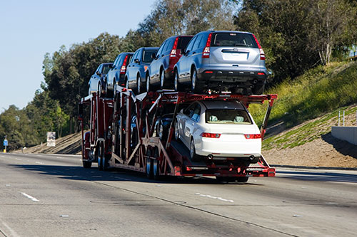 moving car